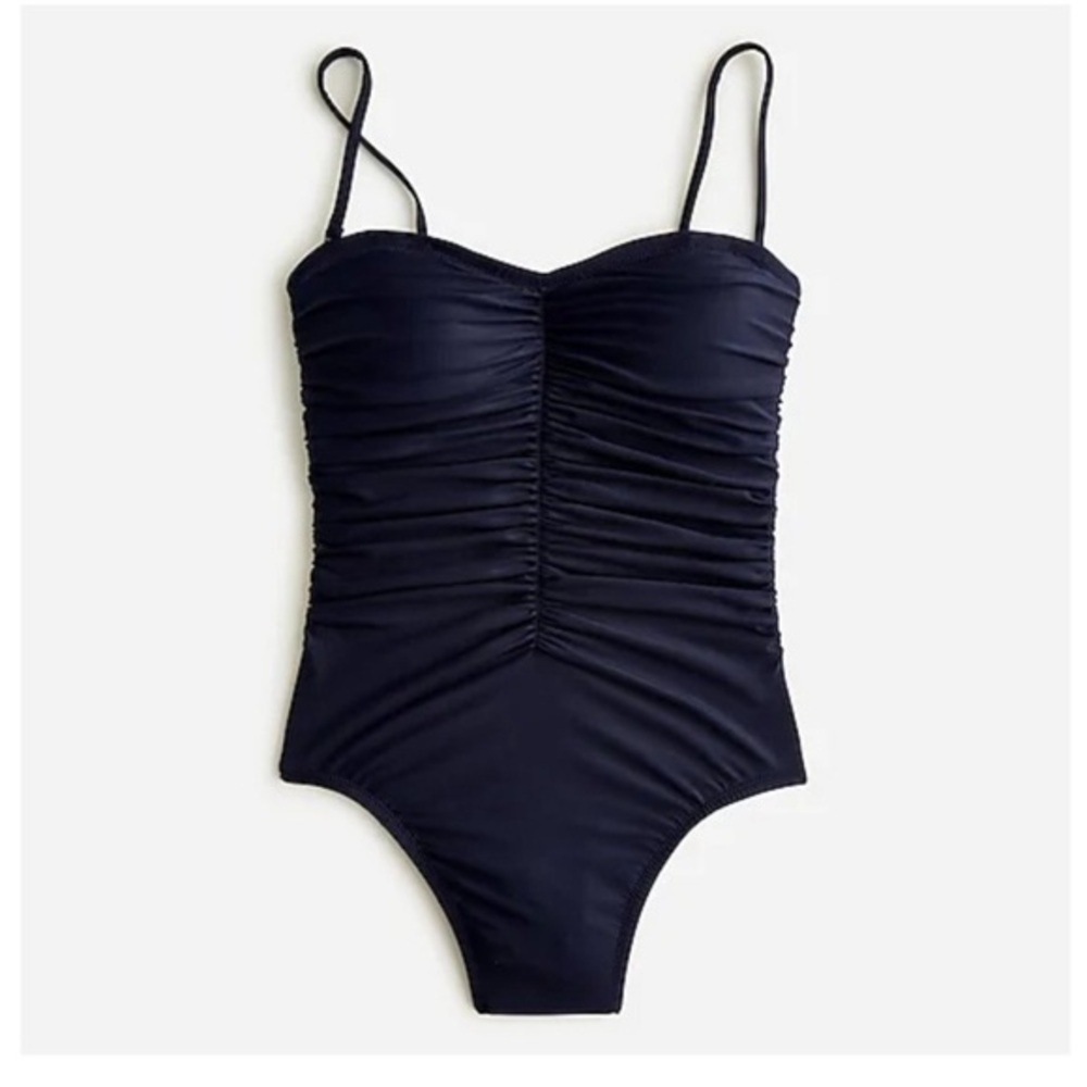 J.Crew RUCHED SWEETHEART ONE-PIECE Size‎ 4